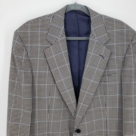 Chester Barrie Plaid Wool Suit Coat Blazer Jacket - Picture 2 of 7